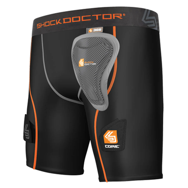 New Shock Doctor Women's Core Compression Jill Shorts Medium 11506-shd3660133