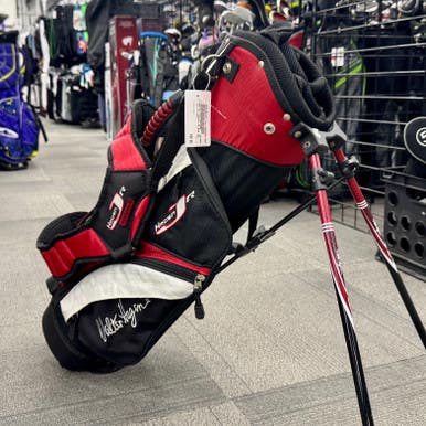 Used Walter Hagen Jr Jr Stand Bag Red 11506-s000297577