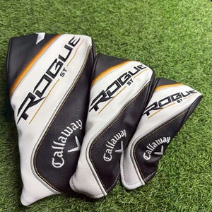 HEAD COVER - Callaway - ROGUE-ST- Driver/ Wood/Hybrid (x3)- Very Good