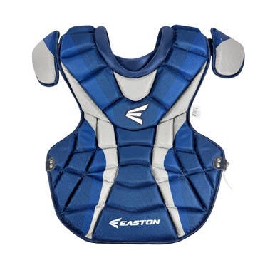 Used Easton Force Catchers Chest Protector Royal Blue Adult 17" 11506-s000299186