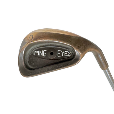 Used Ping Eye 2 Black Dot Berllium Copper Men's Rh Sand Wedge Steel Shaft 11506-s000299279