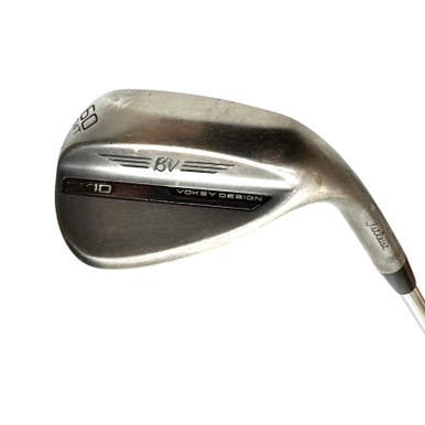 Used Titleist Vokey Sm10 Men's Rh 60 Degree Wedge Stiff Flex Steel Shaft 11506-s000303772