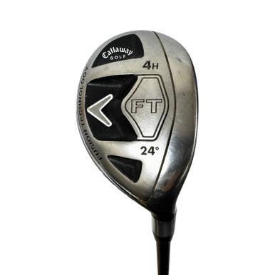 Used Callaway Ft Men's Rh 4 Hybrid Stiff Flex Graphite Shaft 11506-s000303786
