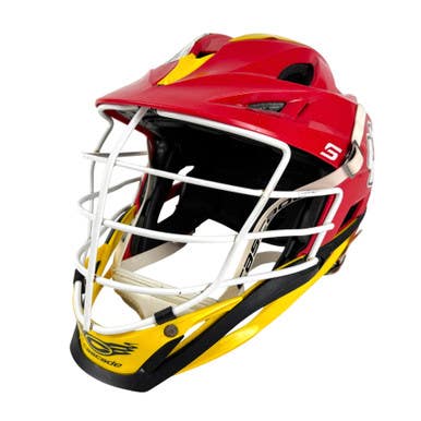 Used Cascade S Lacrosse Helmet Red One Size Fits Most 11506-s000303857