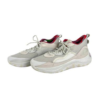 Used Under Armour Curry 3z7 Basketball Shoes White Mens 11 Wmns 12.5 11506-s000303884