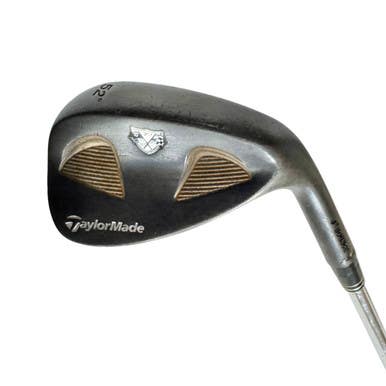 Used Taylormade Rac Tp Black Men's Rh 52 Degree Wedge Stiff Flex Steel Shaft 11506-s000303911