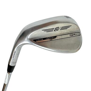 Used Titleist Vokey Sm10 Men's Lh 58 Degree Wedge Stiff Flex Steel Shaft 11506-s000304174