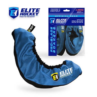New Elite Hockey Pro-blade Soakers Electric Blue Size Up To Y13 11506-elhbeby13