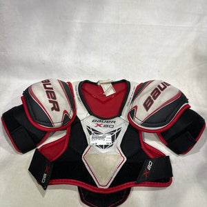 Used Bauer X80 Jr Sm Junior Shoulder Pads Sm 11615-s000283804