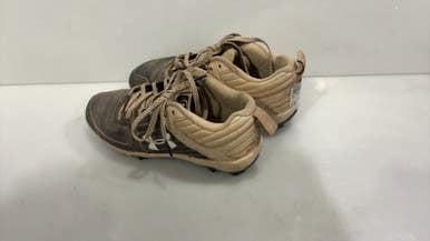 Used Under Armour Lead Off Jr 4 Bb Sb Cleats Black Junior 04 11615-s000284654