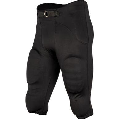 New Champro Safety Integrated Football Pant With Built-in Pads Blk Adult 2x 11506-chpfpu13a2xb