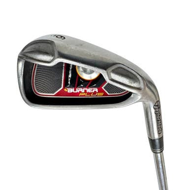 Used Taylormade Burner Plus Men's Rh 6 Iron Stiff Flex Steel Shaft 11506-s000206316