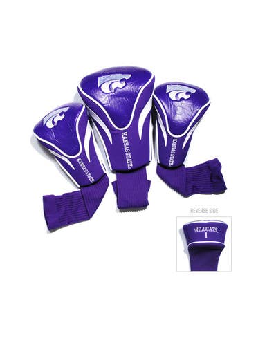 New Ncaa Head Cover 3 Pack K State #55508123 11506-jmg55508123