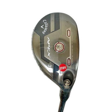 Used Callaway Apex 2021 Men's Rh 3 Hybrid Stiff Flex Graphite Shaft New Condition 11506-s000290636