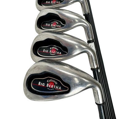 Used Callaway Big Bertha 2004 Men's Rh Iron Set 4i-pw Regular Flex Graphite Shaft 11506-s000293975