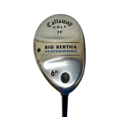 Used Callaway Big Bertha Heavenwood Women's Rh 6 Hybrid Ladies Flex Graphite Shaft 11506-s000293923