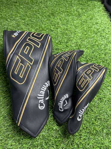 Head Cover - Callaway - EPIC STAR - Driver/Hybrid/hybrid(x3) -very good