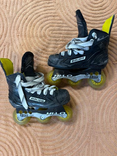 Youth Bauer RS Inline Skates Regular Width Size 12 (Used)