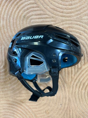 Black Medium Bauer Re-Akt 65 Helmet (Used)