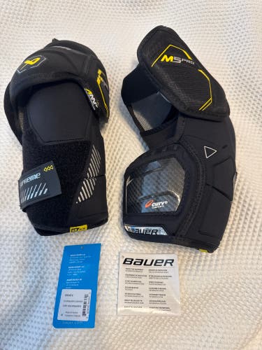 NEW Bauer Supreme M5 Pro Elbow Pads, Sr. Medium