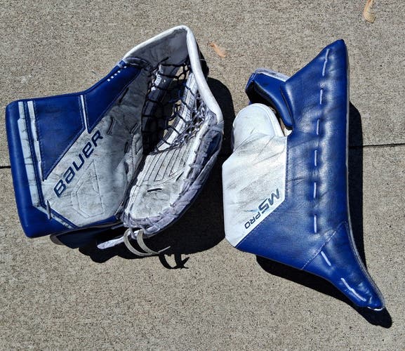 Bauer M5 Pro SR Regular Catcher and blocker set(Used)