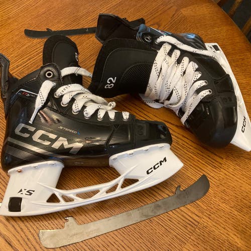 Black CCM JetSpeed FT6 Pro Hockey Skates Pro Stock Size 6.5 (New)