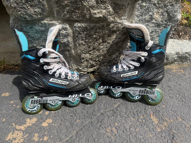 Bauer RSX Inline Skates Regular Width Size 1 (Used)