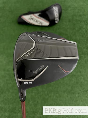 LH Srixon ZXi Max 25 10.5 Driver w Headcover / Stiff