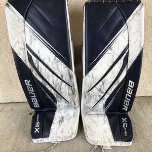 Intermediate Small Bauer Vapor X5 Pro Goalie Leg Pads (Used)