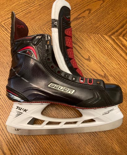 Black Bauer Vapor 1X Hockey Skates Regular Width 10 (New)