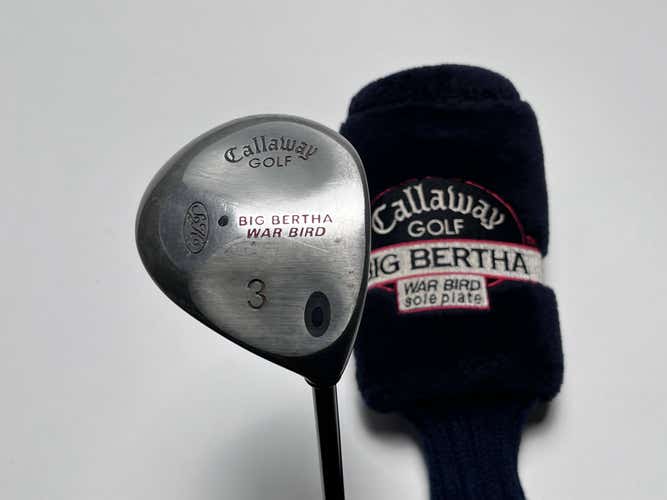 Callaway Big Bertha Warbird 3 Fairway Wood RCH 96 Regular Graphite Mens RH HC
