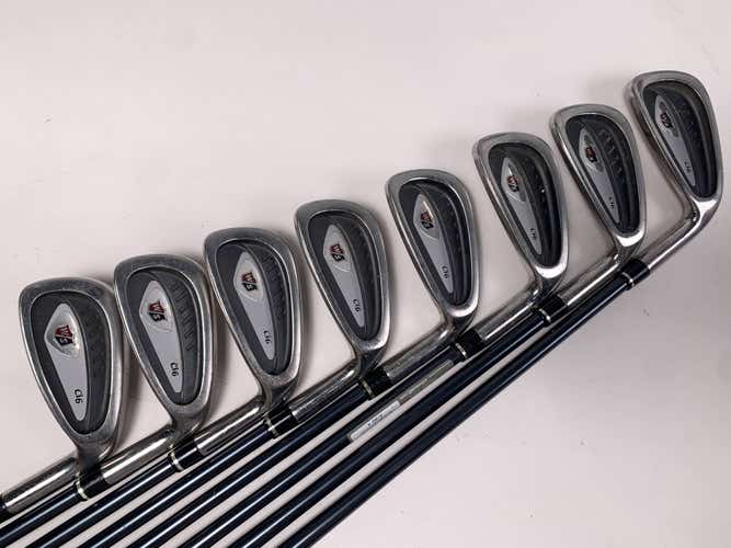 Wilson Staff Ci6 Iron Set 3-PW Nano Tech 75g Regular Graphite Mens RH