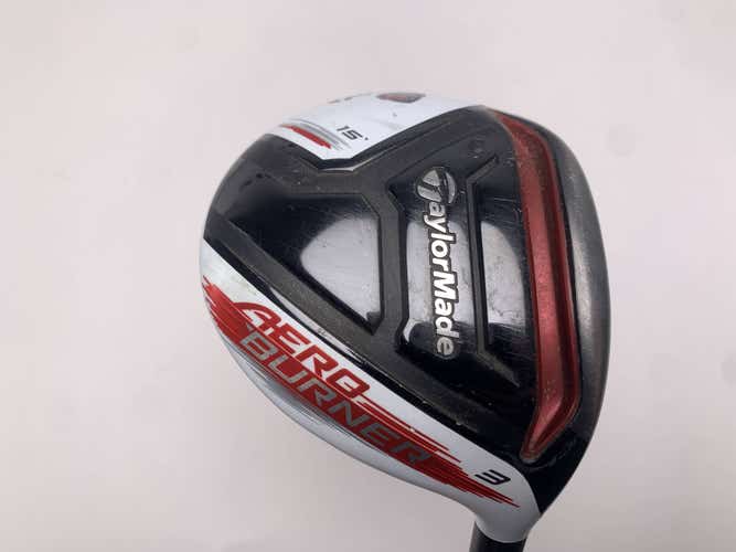 TaylorMade AeroBurner TP 3 Fairway 15* Ozik MFS Series White Tie X4 Stiff RH