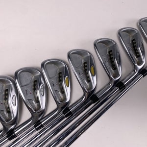 TaylorMade Rac LT 2005 Iron Set 3-PW DG SL S300 Stiff No 9 iron RH