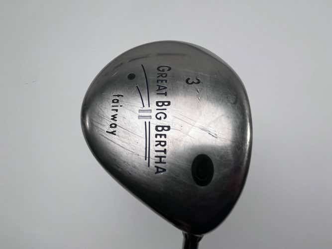 Callaway Great Big Bertha II 3 Fairway Wood 15* GBB System 60 60g Regular RH