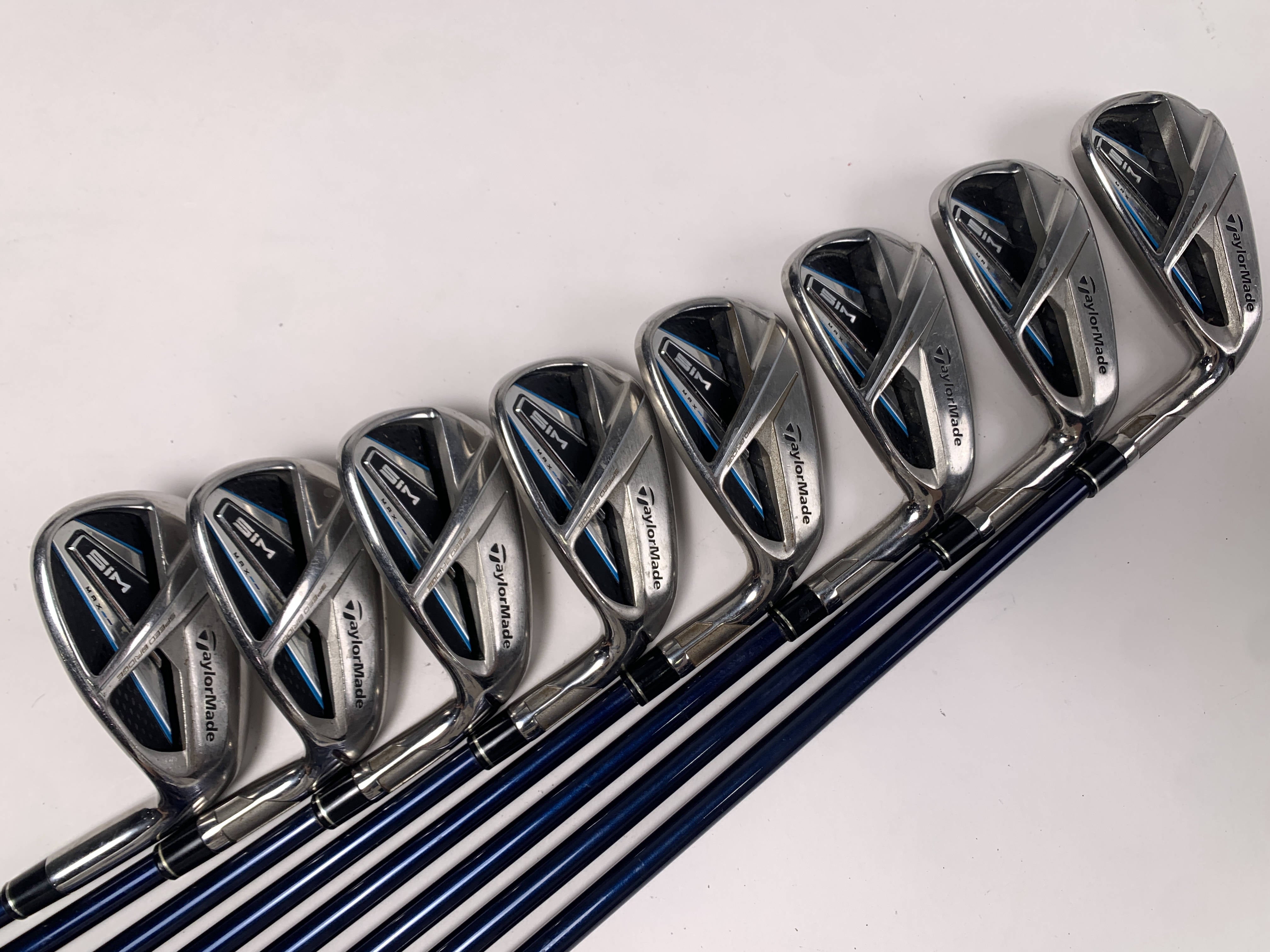 Taylormade SIM GLOIRE Iron Set 6-GW Irons Air Speeder Senior Flex