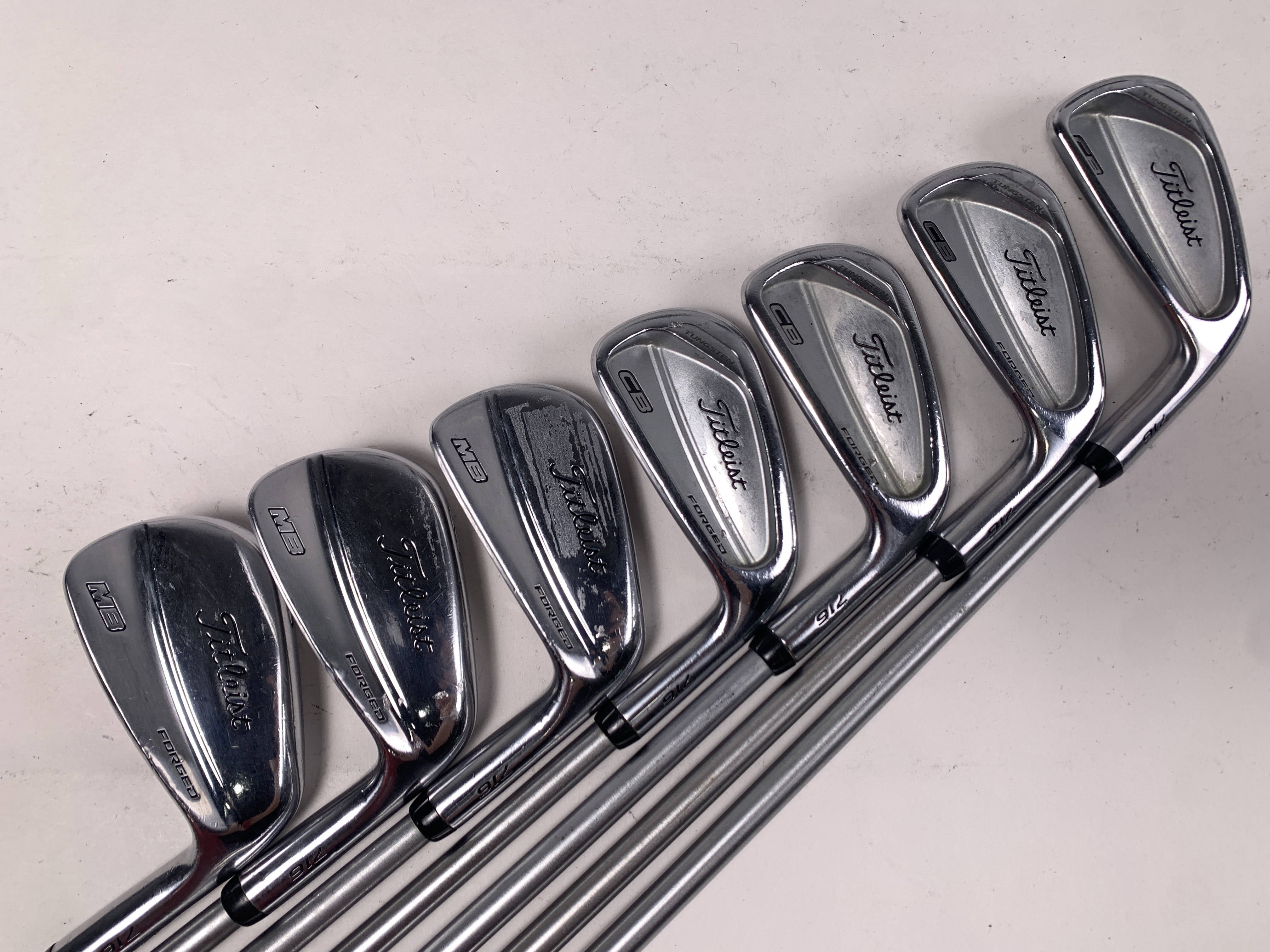 Titleist 716 T-MB Iron Set 7-PW+GW KBS Tour C-Taper 120g Stiff