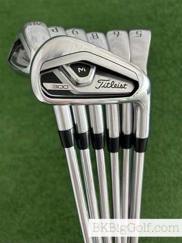 Titleist T300 21 Iron Set 5-48 / True Temper AMT Red Stiff