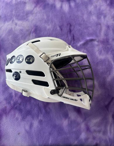 White Youth Cascade CPV-R Helmet (Used)