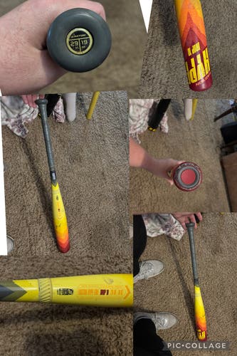 2024 Easton Hype Fire Composite USSSA Certified Bat (-10) 19 oz 29" (Used)