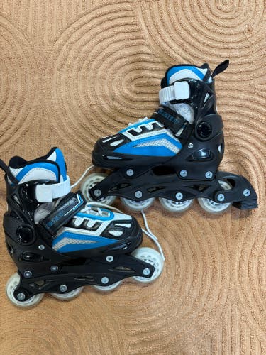 Youth 5th Element Inline Skates Regular Width | Adjustable Size Y12 - 1(Used)