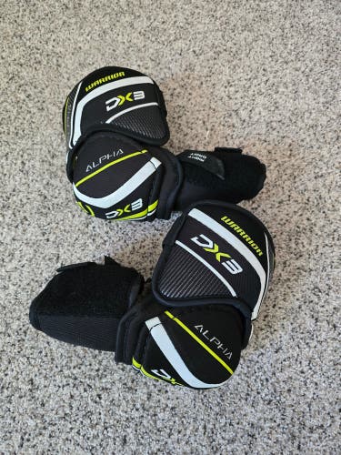 ​Warrior Alpha DX3 Senior Elbow Pads | Used, SR small (Used)