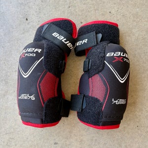 Junior Large Bauer Vapor X700 Elbow Pads (Used)