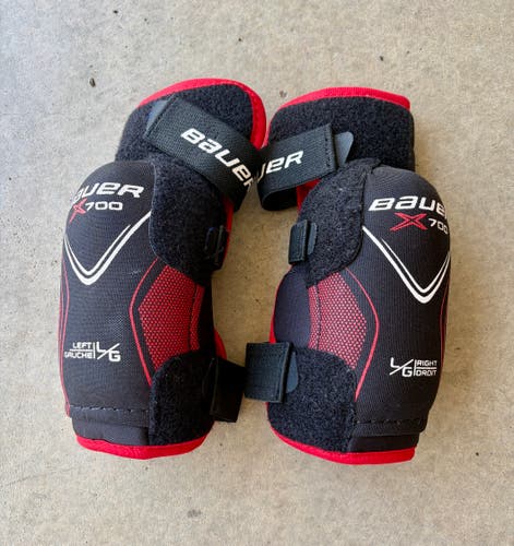 Junior Large Bauer Vapor X700 Elbow Pads (Used)