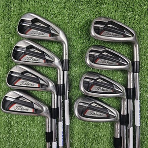 Titleist AP1 714 Iron Set 4-PW AW True Temper XP 95 S300 Stiff Steel RH -0.5"