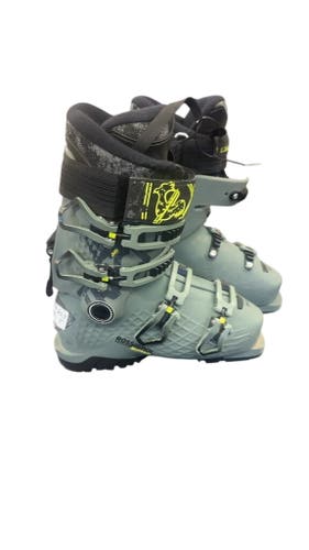 Rossignol Alltrack JR 80 Ski Boots Green Used 23.5