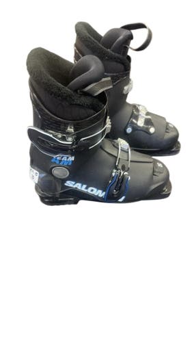 Salomon Team AM Junior Ski Boots Black Used Size 21.5