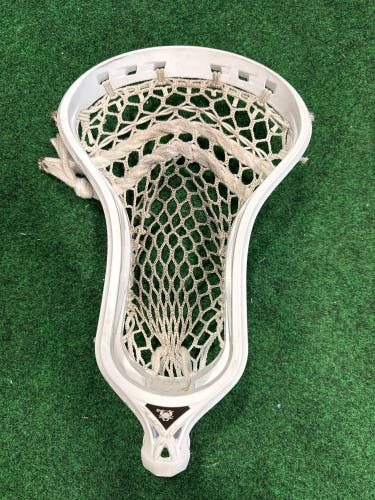 White ECD Lacrosse Mirage 2.0 Strung Head (Used)