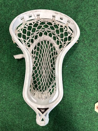 White ECD Lacrosse Mirage 2.0 Strung Head (Used)
