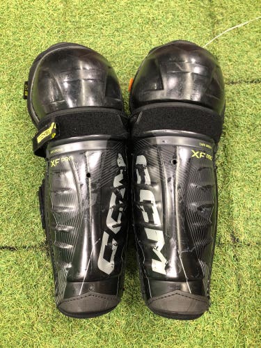 Junior CCM Tacks XF Pro Shin Pads 12" (Used)